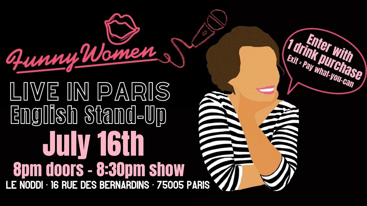 Funny Women in Paris: English Stand-Up