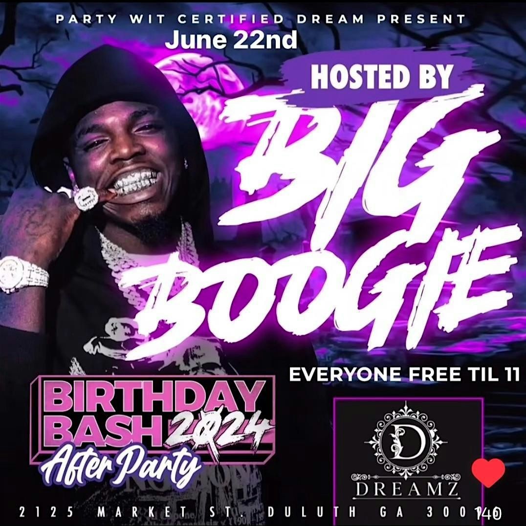 BIG BOOGIE LIVE @DREAMZATL