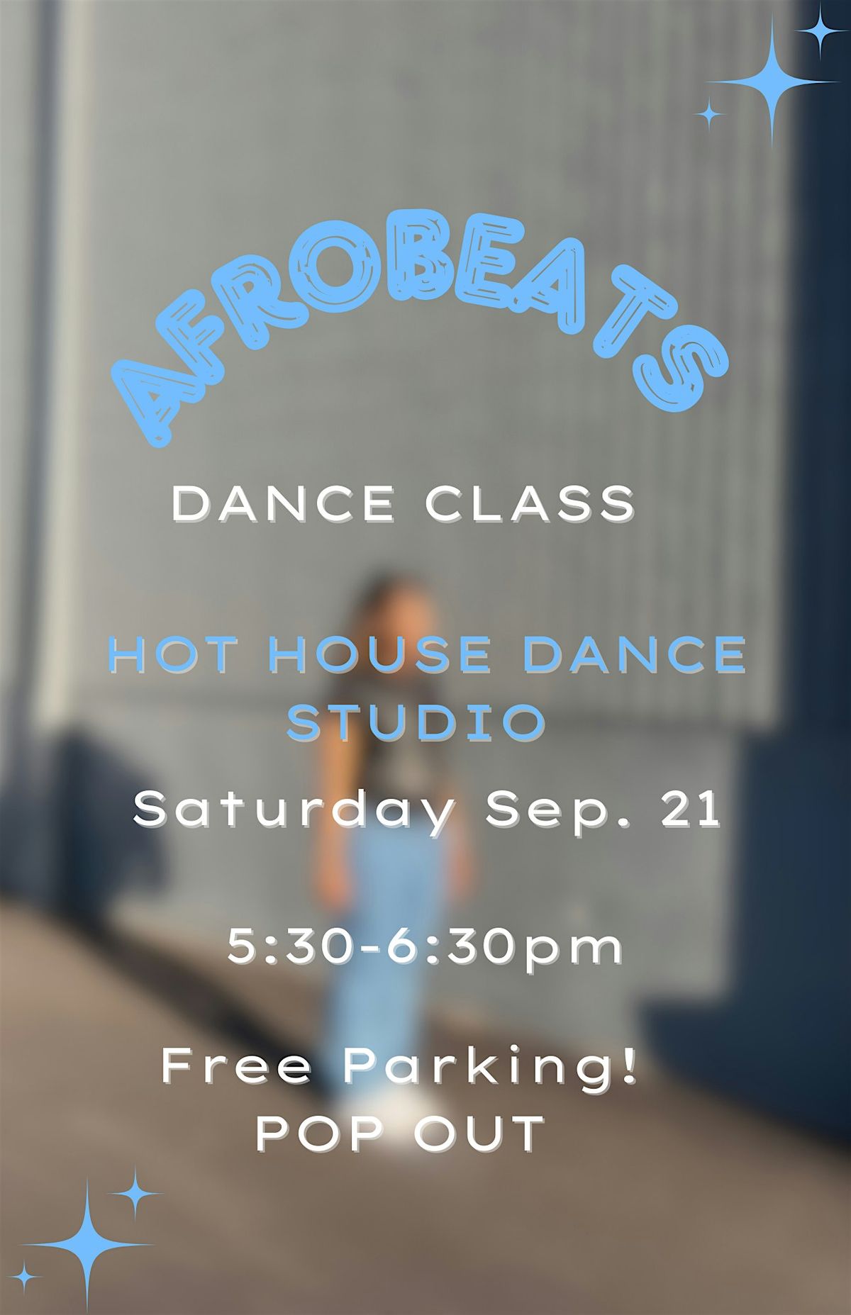 AFROBEATS DANCE CLASS