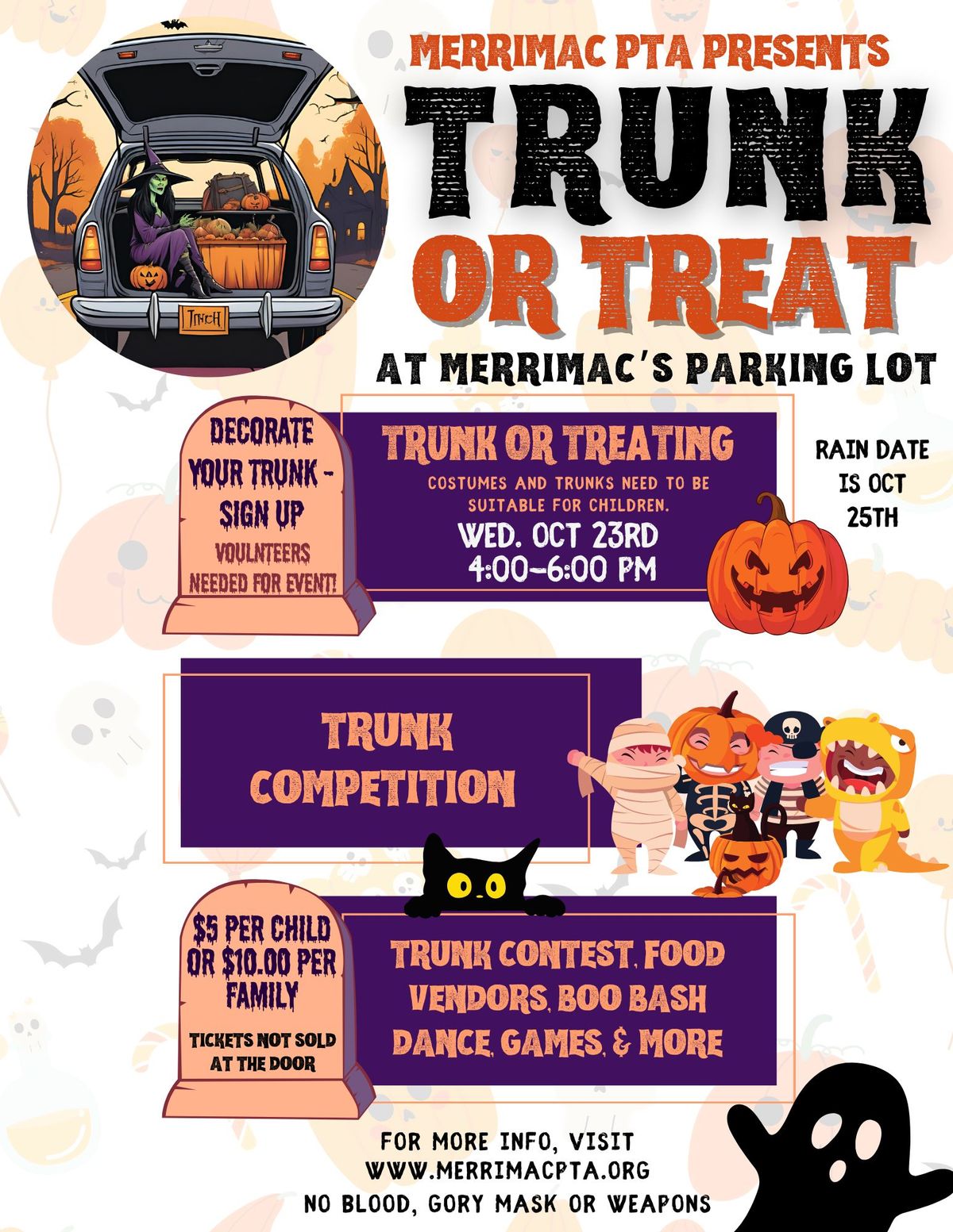 Trunk or treat