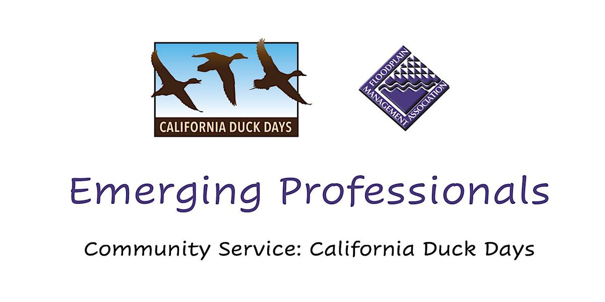 Community Service: California Duck Days - Davis, CA