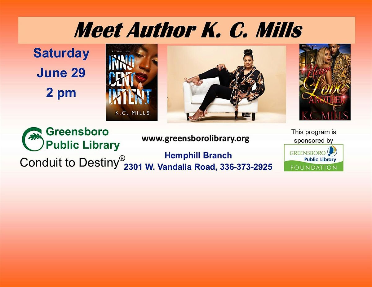 Meet Author K. C. Mills
