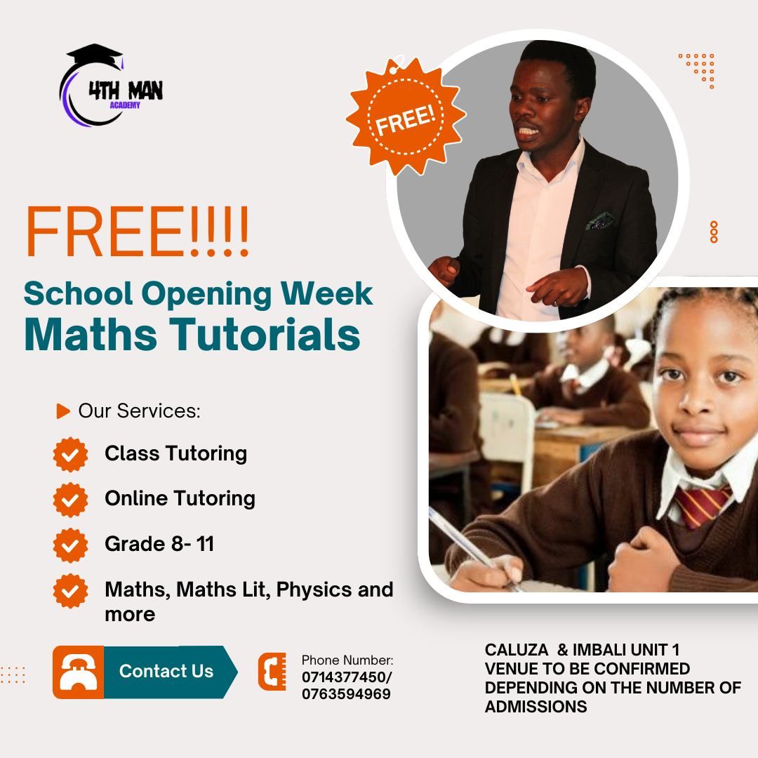 MATHS FREE TUTORIALS