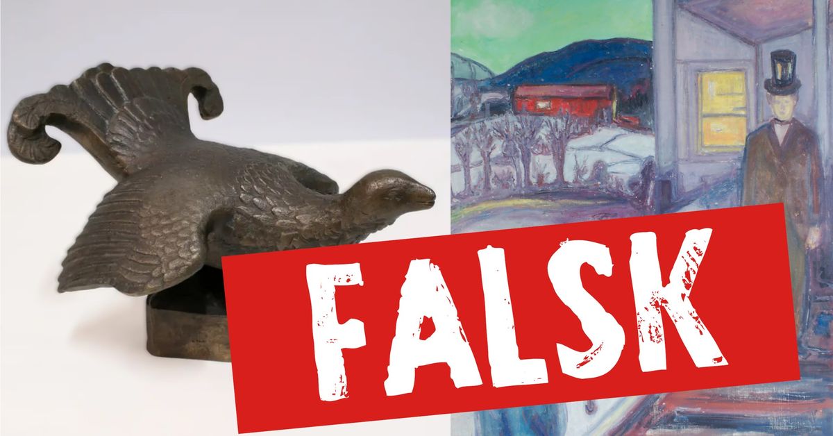 Torsdagsforedrag: Hvorfor er det viktig \u00e5 avdekke falsk kunst?