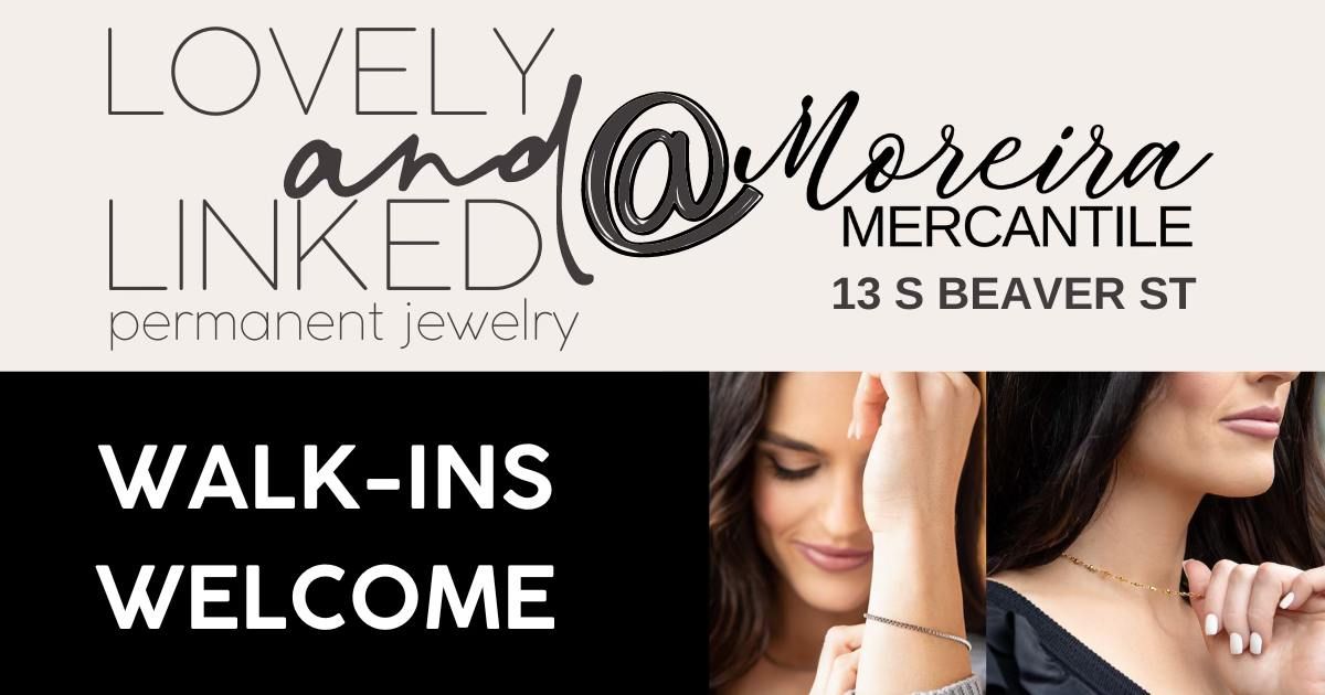 Permanent Jewelry Pop-Up at Moreira Mercantile