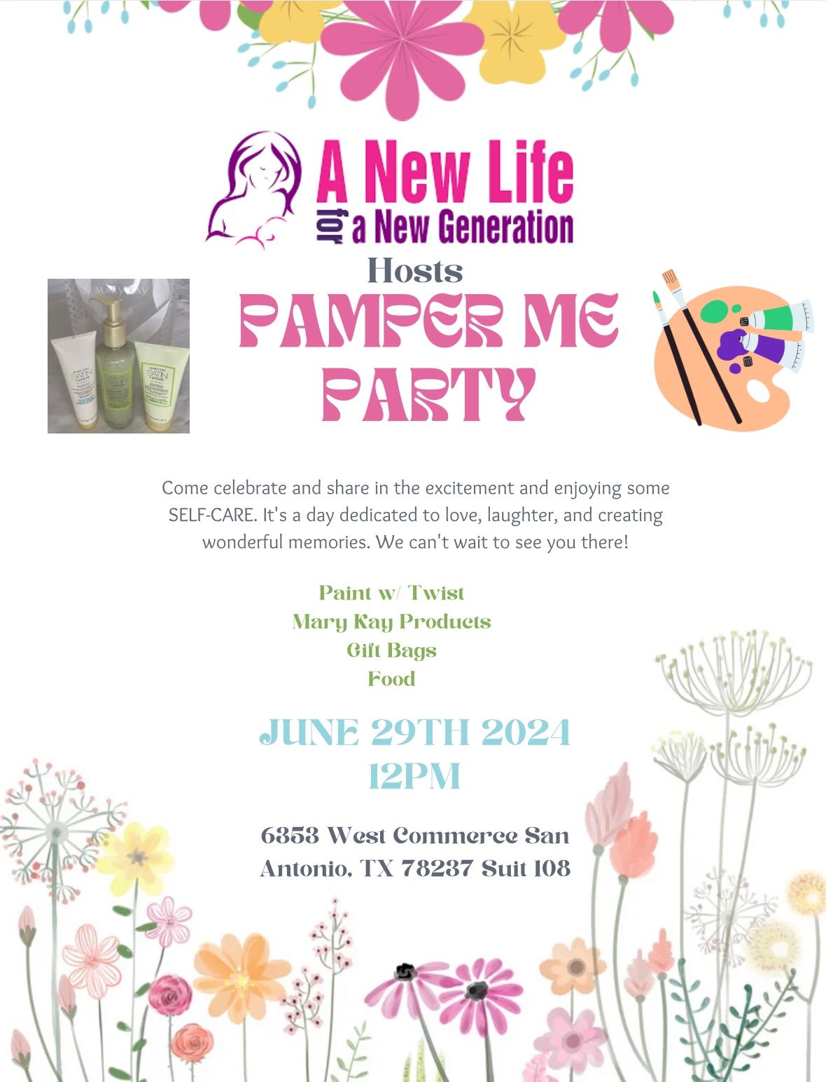 PAMPER ME PARTY