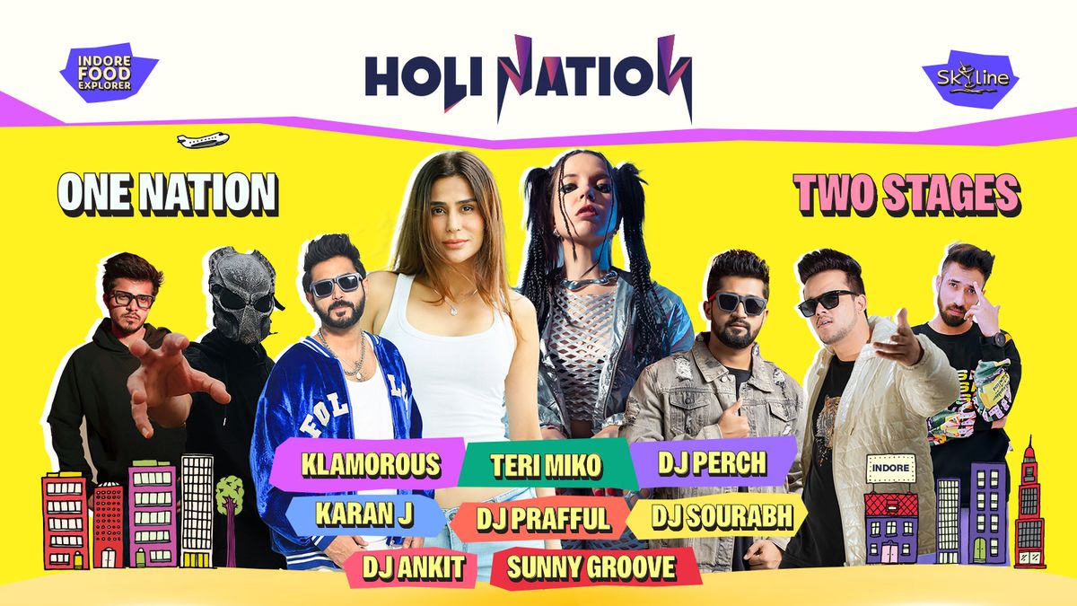 HOLI NATION - Central India\u2019s Biggest Holi Festival