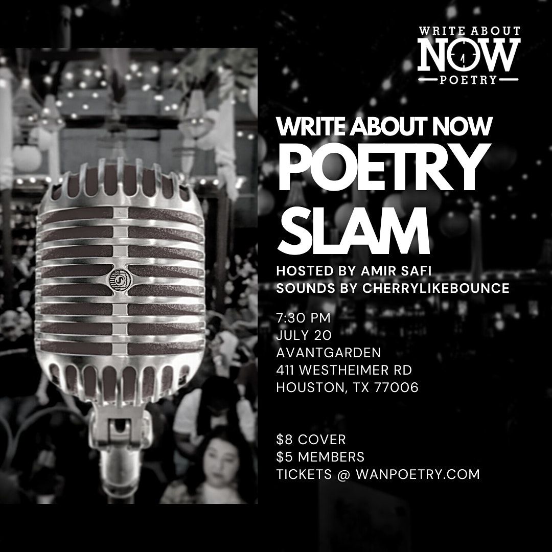 Write About Now Poetry Slam