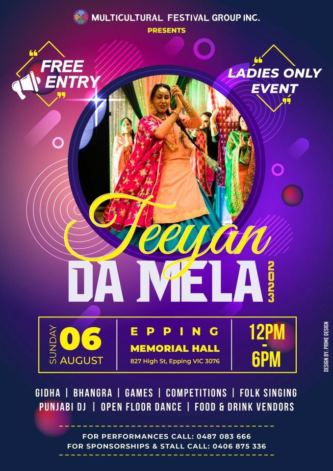 Teeyan Da Mela- Epping North 2023