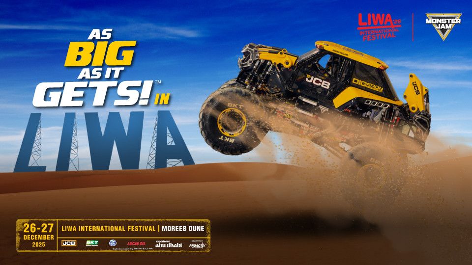 Monster Jam 2025 | Liwa, Abu Dhabi