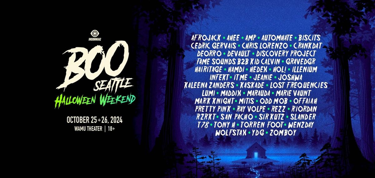 BOO Seattle 2025 \u2013 A Haunted Halloween Rave Experience