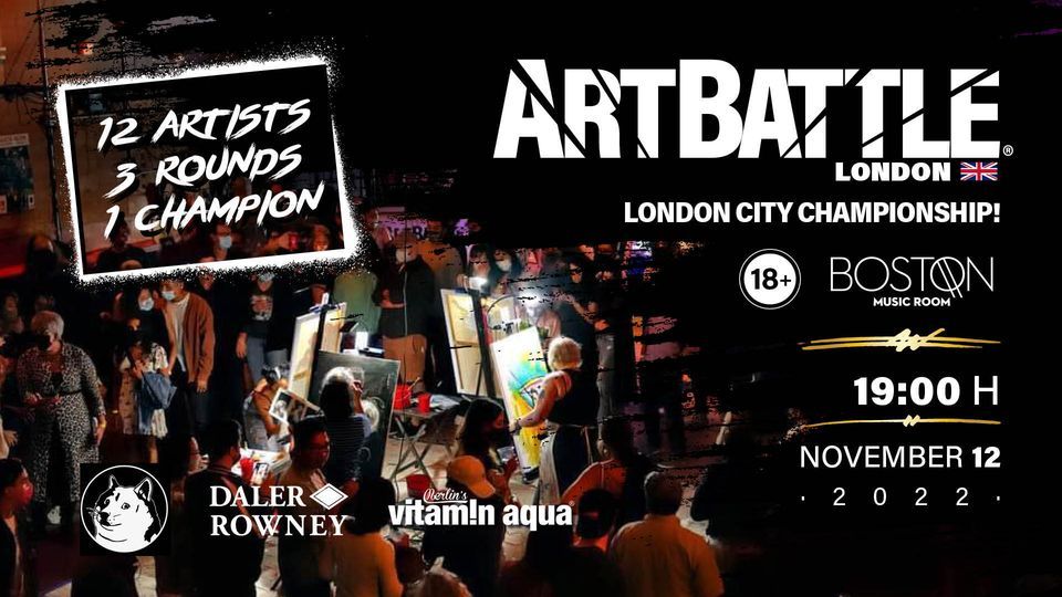 Art Battle London City Championship -  12 November, 2022