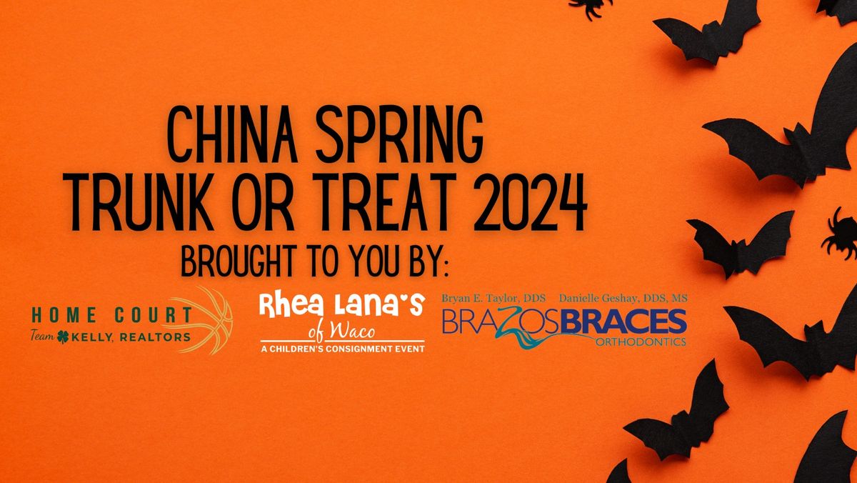 China Spring Trunk or Treat