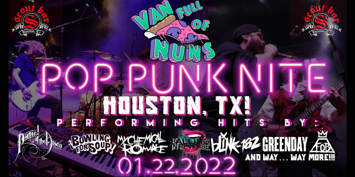 "Pop Punk Nite: Houston, TX! By: Van Full of Nuns"