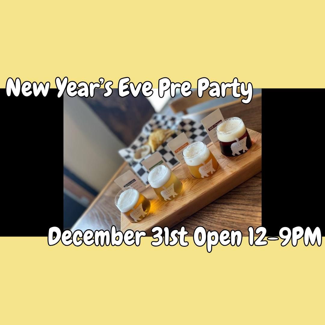 New Year's Eve Pre Party at Cold Bear