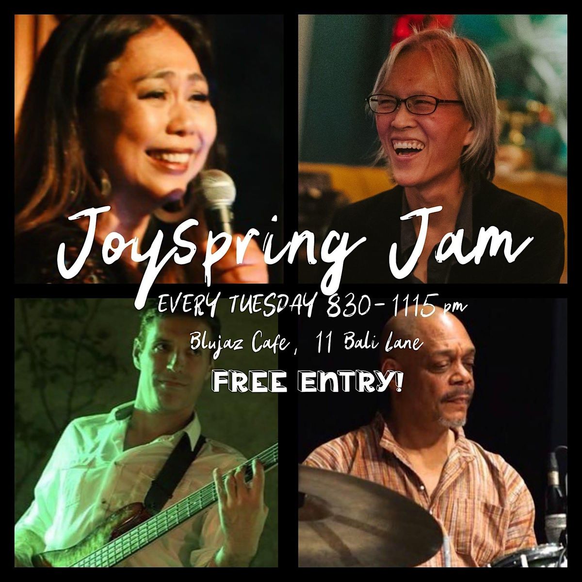 Tuesdays Joyspring Jazz Jam!