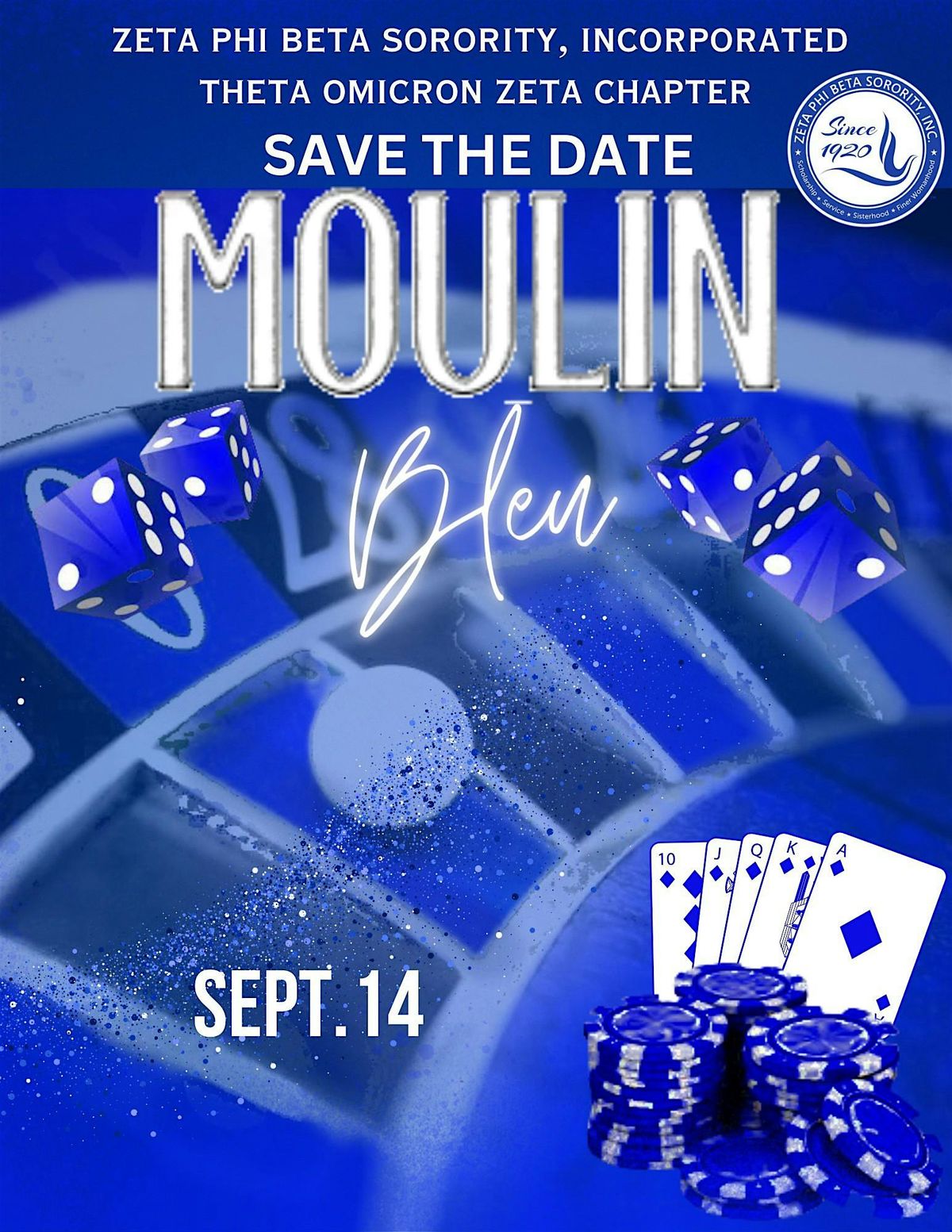 Moulin Bleu Casino Night