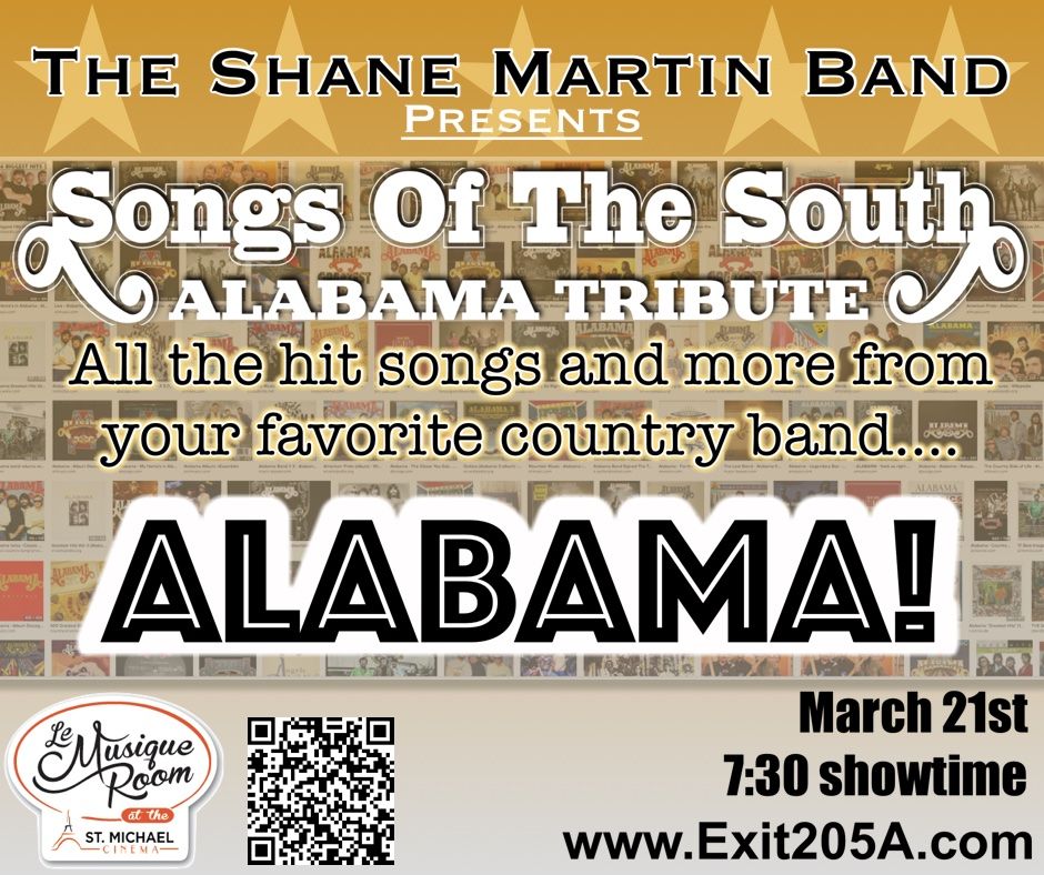 Songs of the South - A Tribute to Alabama by Shane Martin