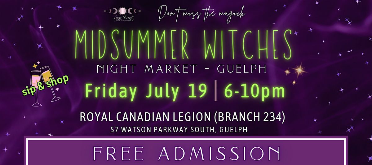 MIDSUMMER WITCHES NIGHT MARKET