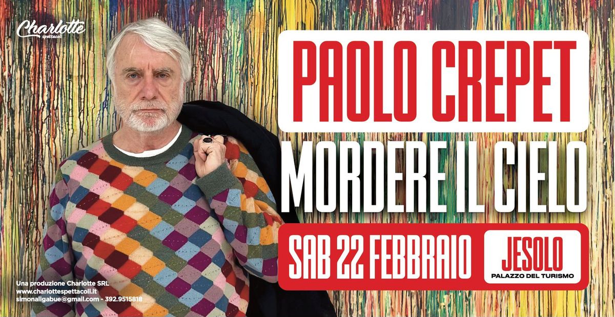 JESOLO - Palazzo del Turismo - Mordere il Cielo - Paolo Crepet