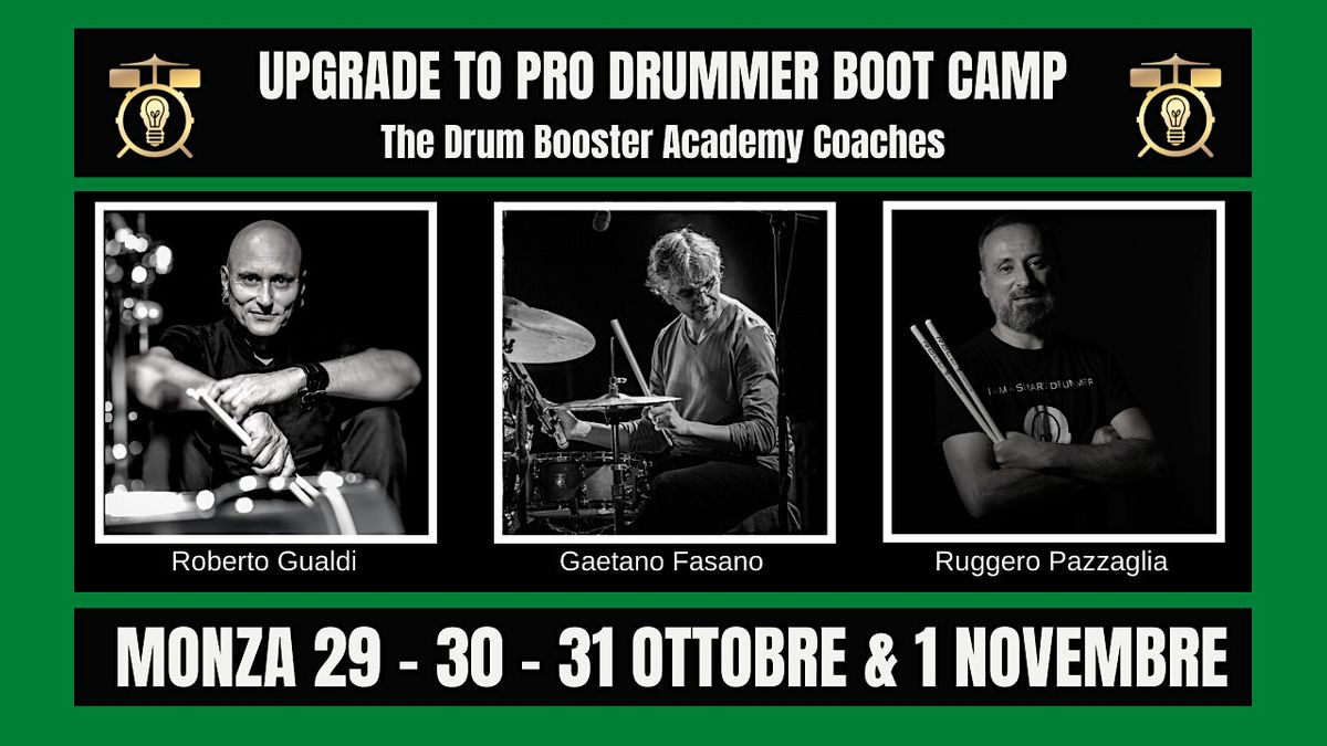 Upgrade To Pro Drummer Ottobre 2022, Frequenze Studio, Monza, 29 ...