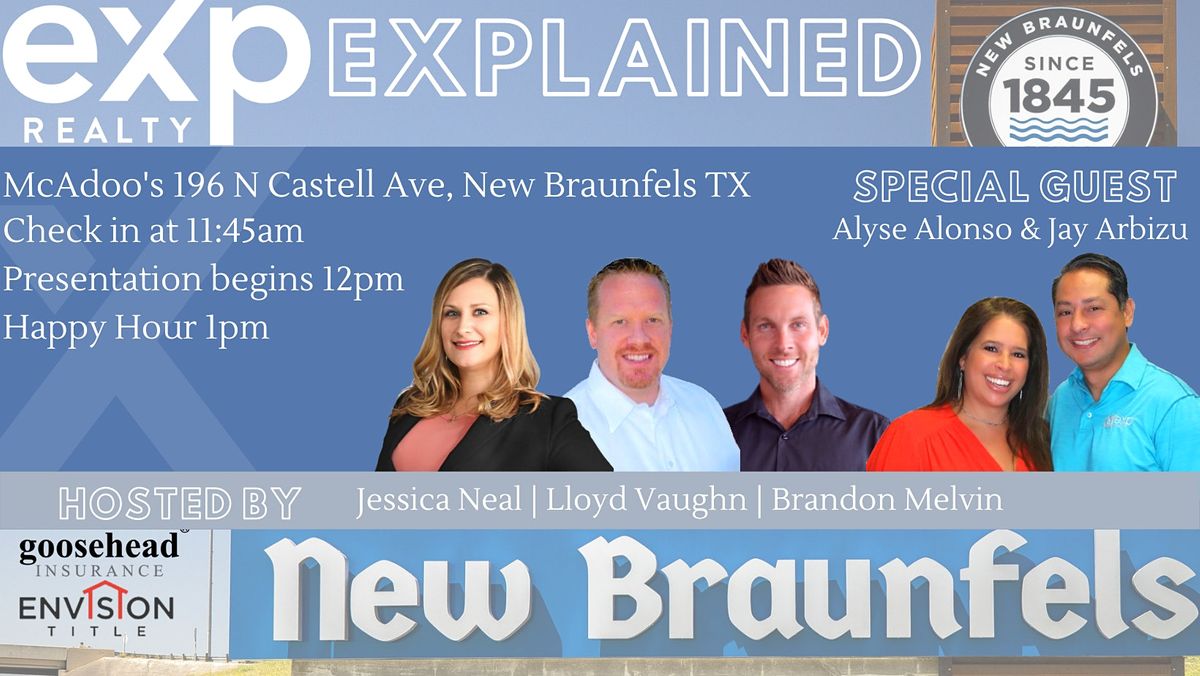 eXp Realty Explained 2022 Lunch Presentation / Realtor Networking Event
