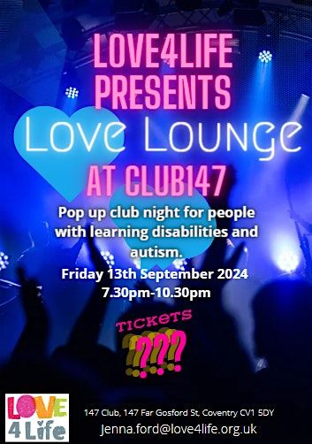 Love4Life presents Love Lounge