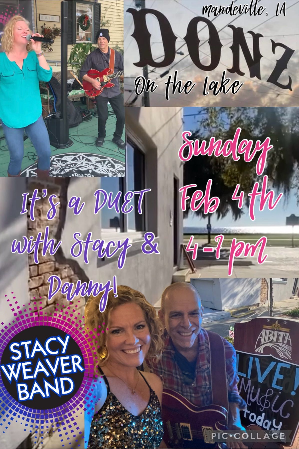 LIVE MUSIC @ DONZ: Stacy Weaver Duet 4-7pm\ud83d\udc4f\ud83c\udffc\ud83c\udfb6\ud83c\udfb8