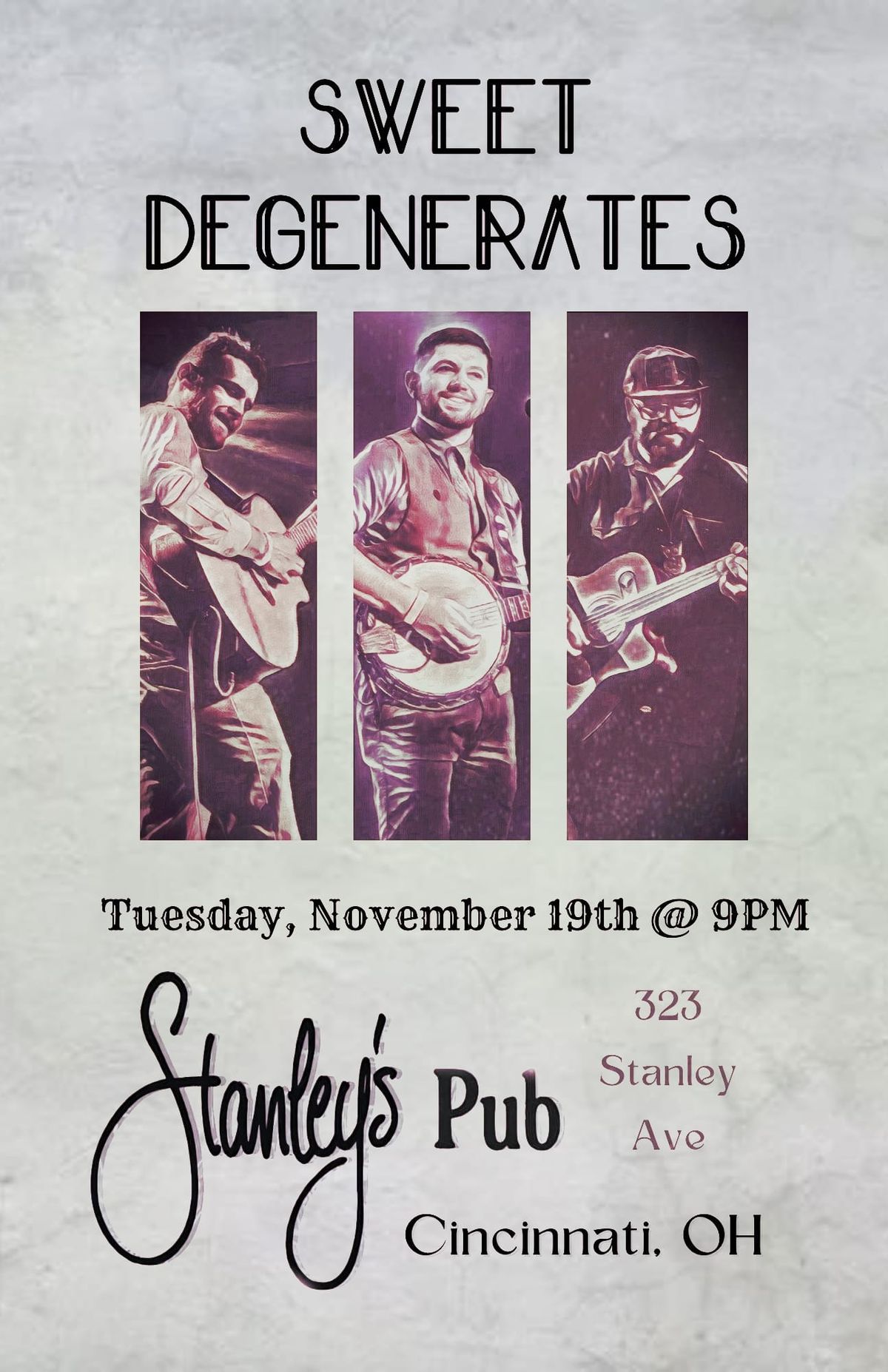 Sweet Degenerates @ Stanley's Pub Cincinnati 