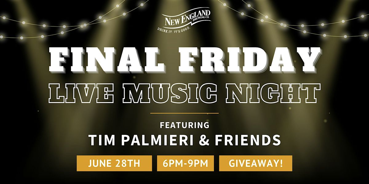 Brewery Music Night with Tim Palmieri!