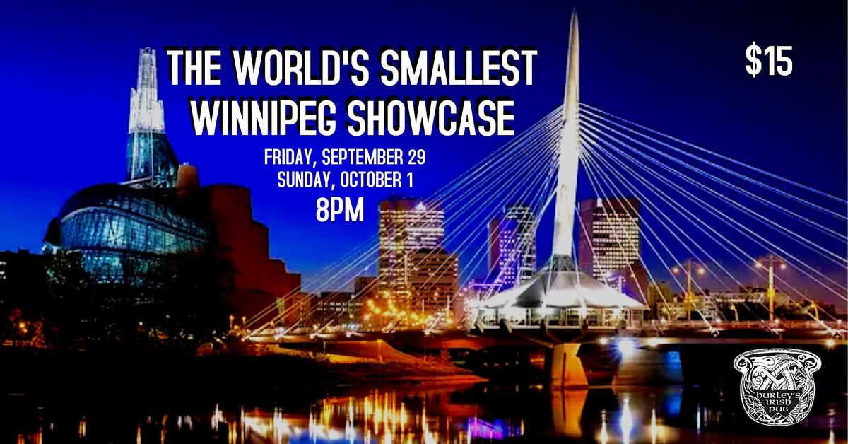 Winnipeg Comedy Festival Audition Showcase Recording - Sept. 29 and Oct.1