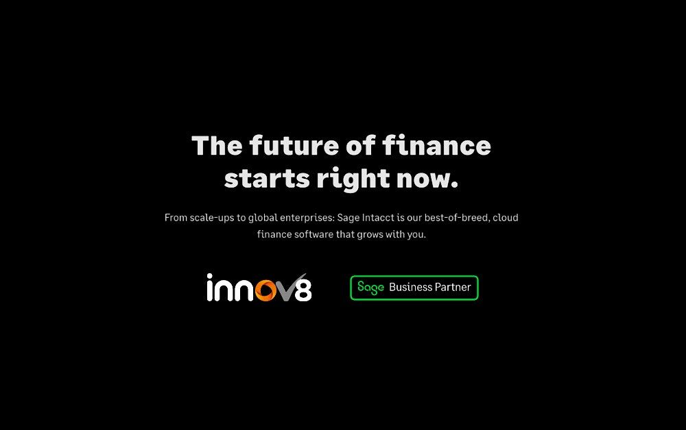 The Future of Finance Management - presented by Innov8 & Sage
