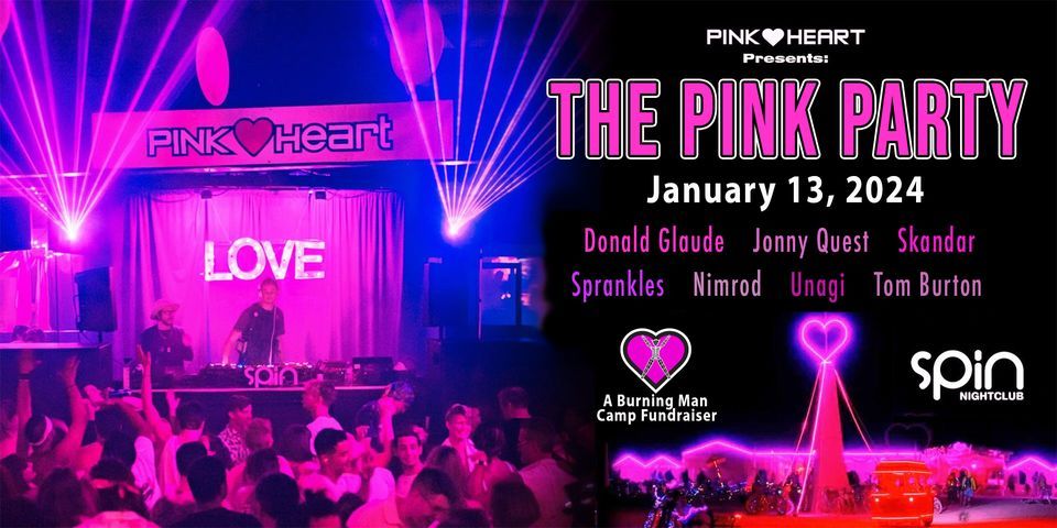 Pink Heart Presents: The Pink Party!!!
