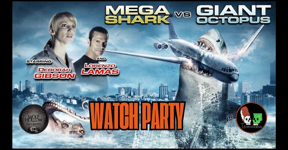 Mega Shark V. Giant Octopus: Dollar Store Drive-In 100th Episode Watch Party