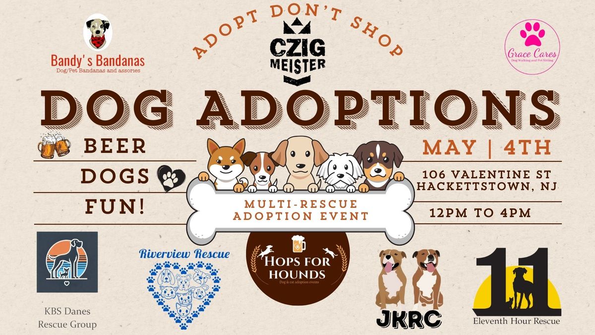 DOG ADOPTION EVENT