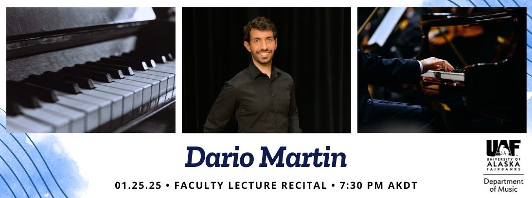 Dario Martin Faculty Piano Recital