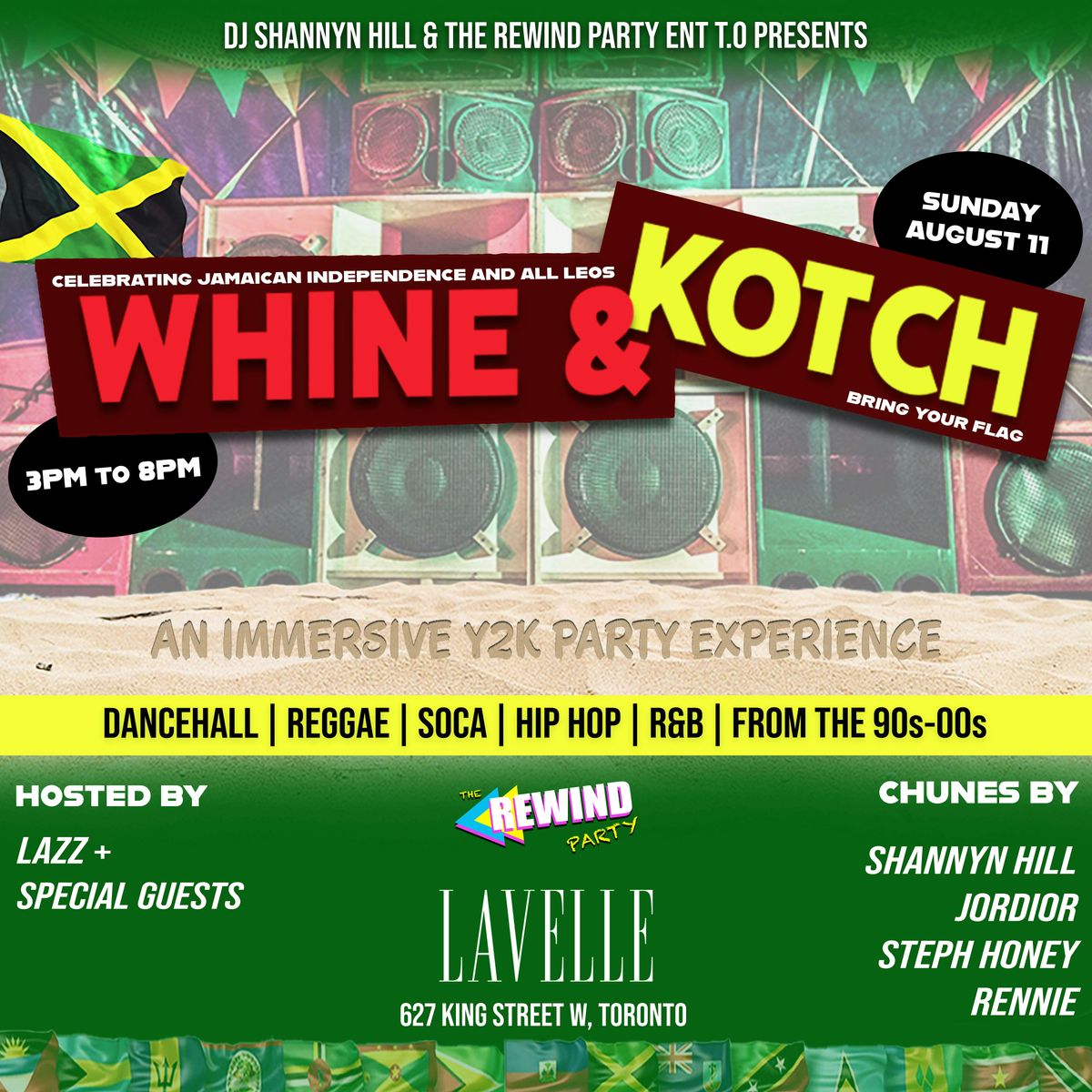 The Rewind Party Ent. TO Presents: WHINE & KOTCH - Immersive Y2K Party