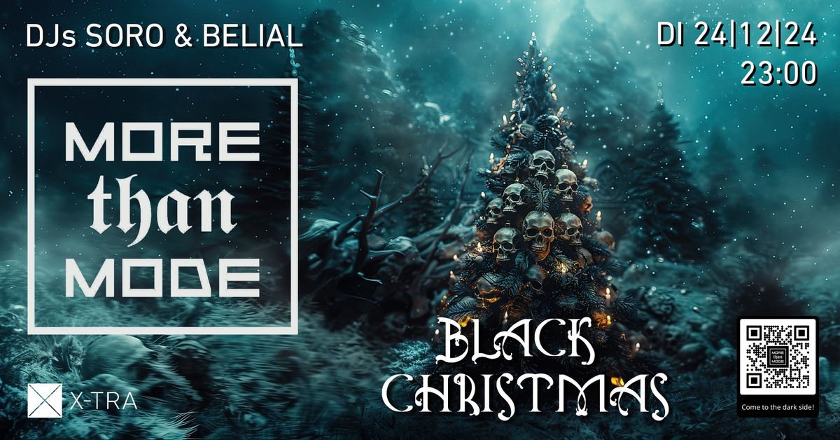 More Than Mode Black Christmas mit DJs Soro & Belial