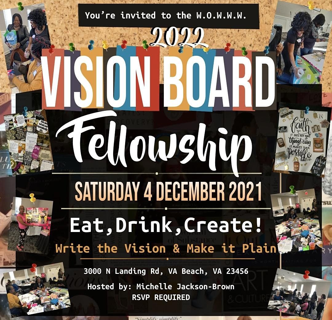 2022 Year of Open Doors Vision Board Fellowship, 3000 N Landing Rd ...