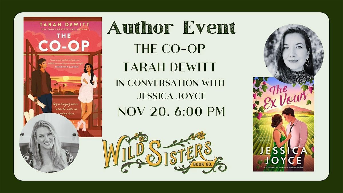 The Co-Op by Tarah Dewitt - A Conversation led by Jessica Joyce