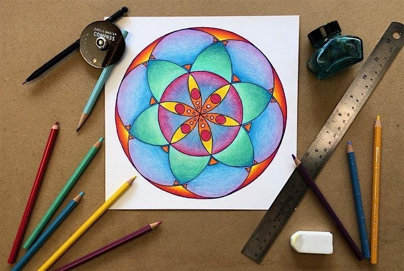 Manifesting with Mandalas and Creativity Enhancing Sound Bath Art Workshop