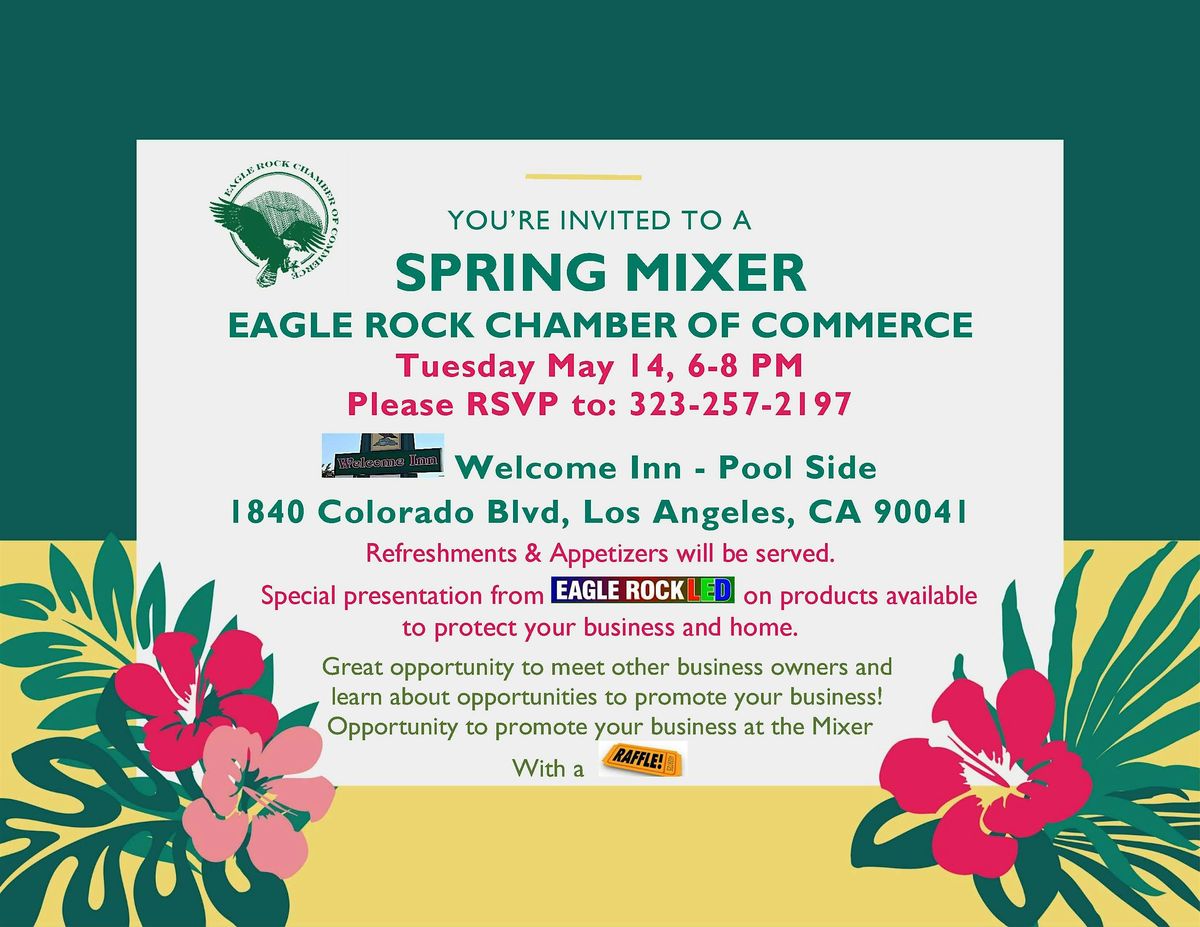 Spring Mixer - Eagle Rock Chamber of Commerce