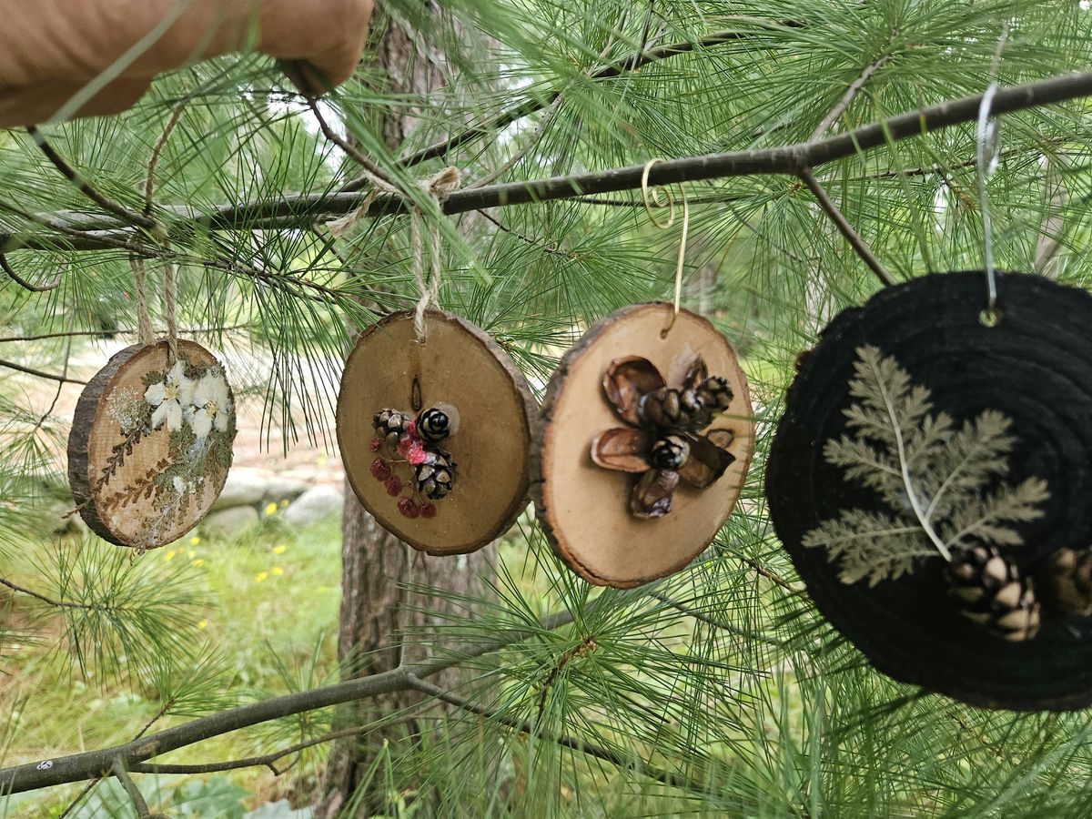 Handmade Wooden Ornaments at Uva Wine Bar