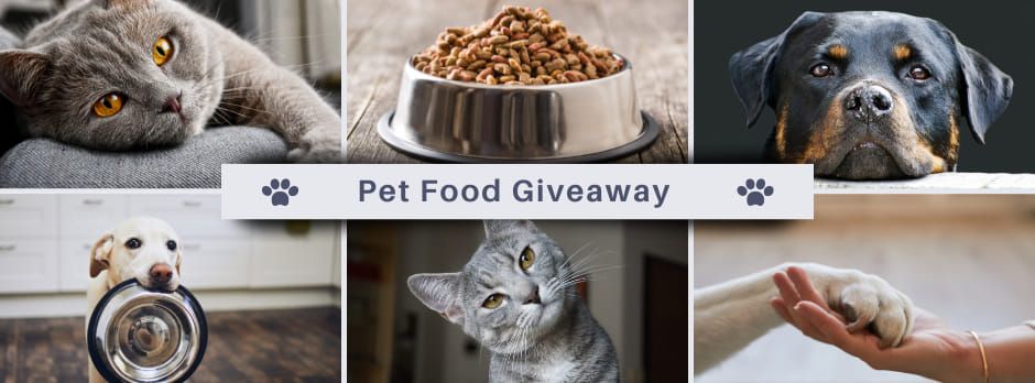 Pet Food Giveaway 