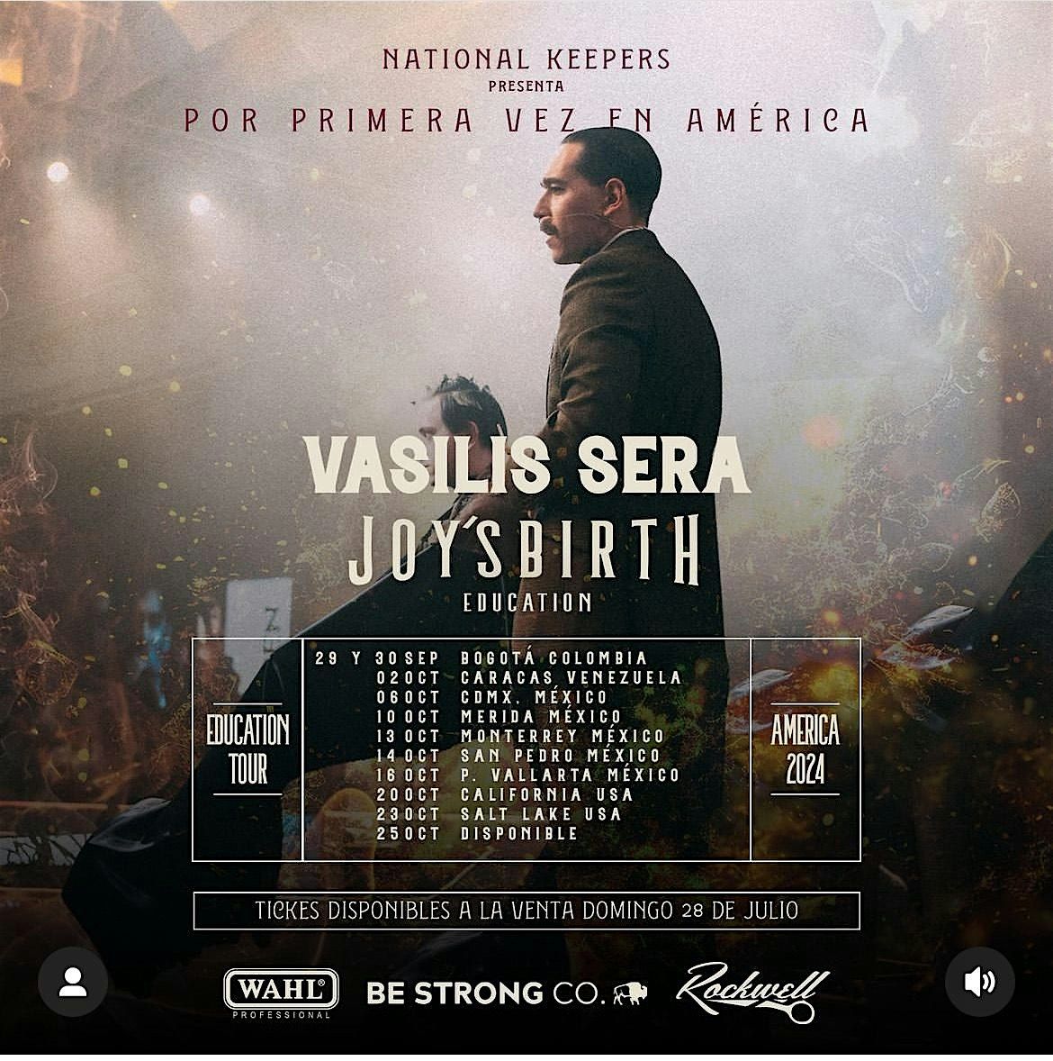 AMERICA - Vasilis Sera Tour 2024