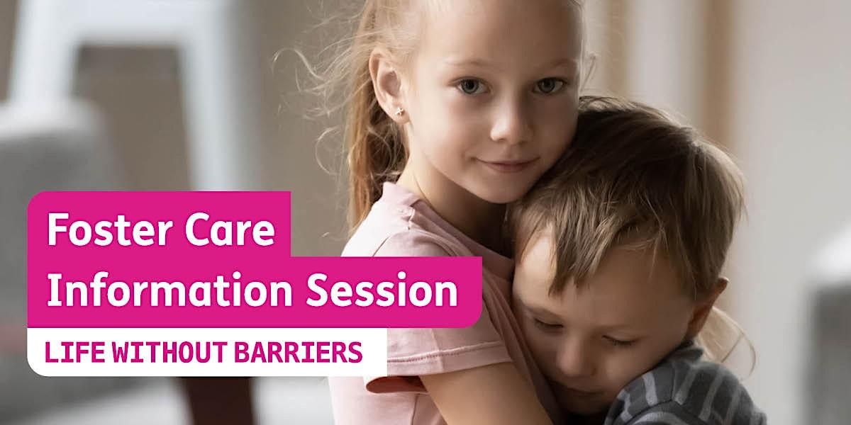 Live Foster Care Information Webinar - VIC