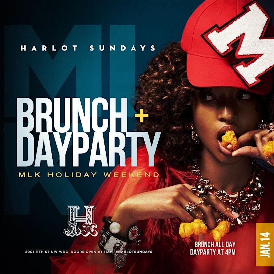 Sunday Funday Brunch + Day Party at Harlot