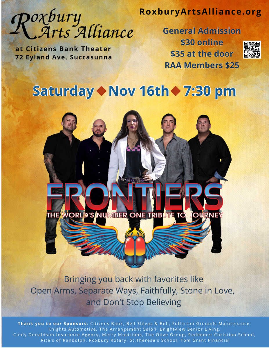 Frontiers - Journey Tribute at Tribby Arts Center