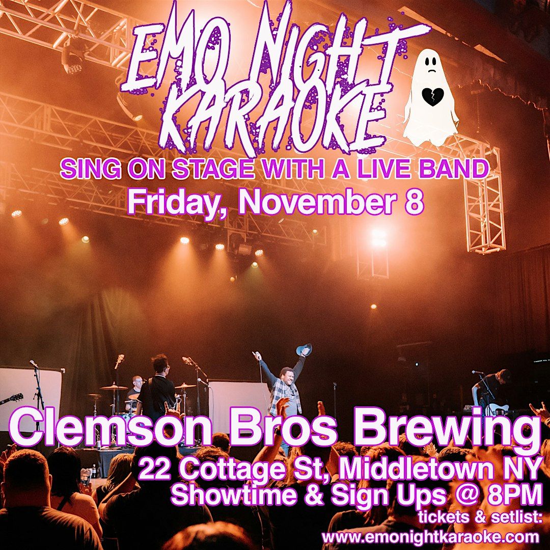 Emo Night Karaoke Middletown 11\/8