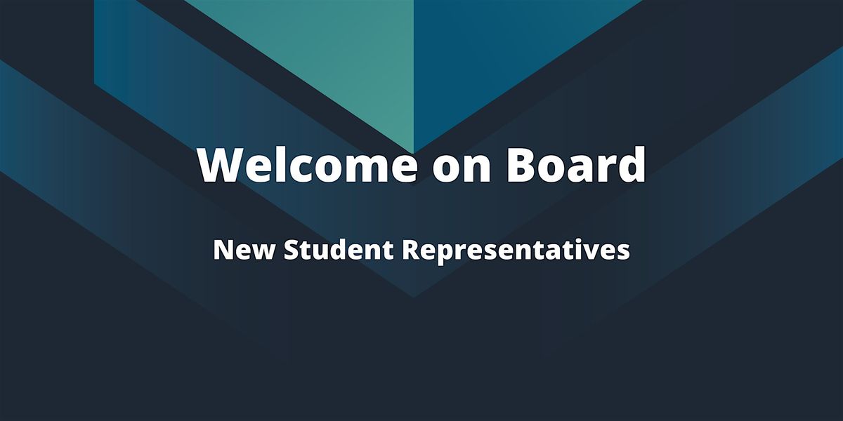 NZSBA Welcome on Board-New Student Representatives Workshop - National Zoom